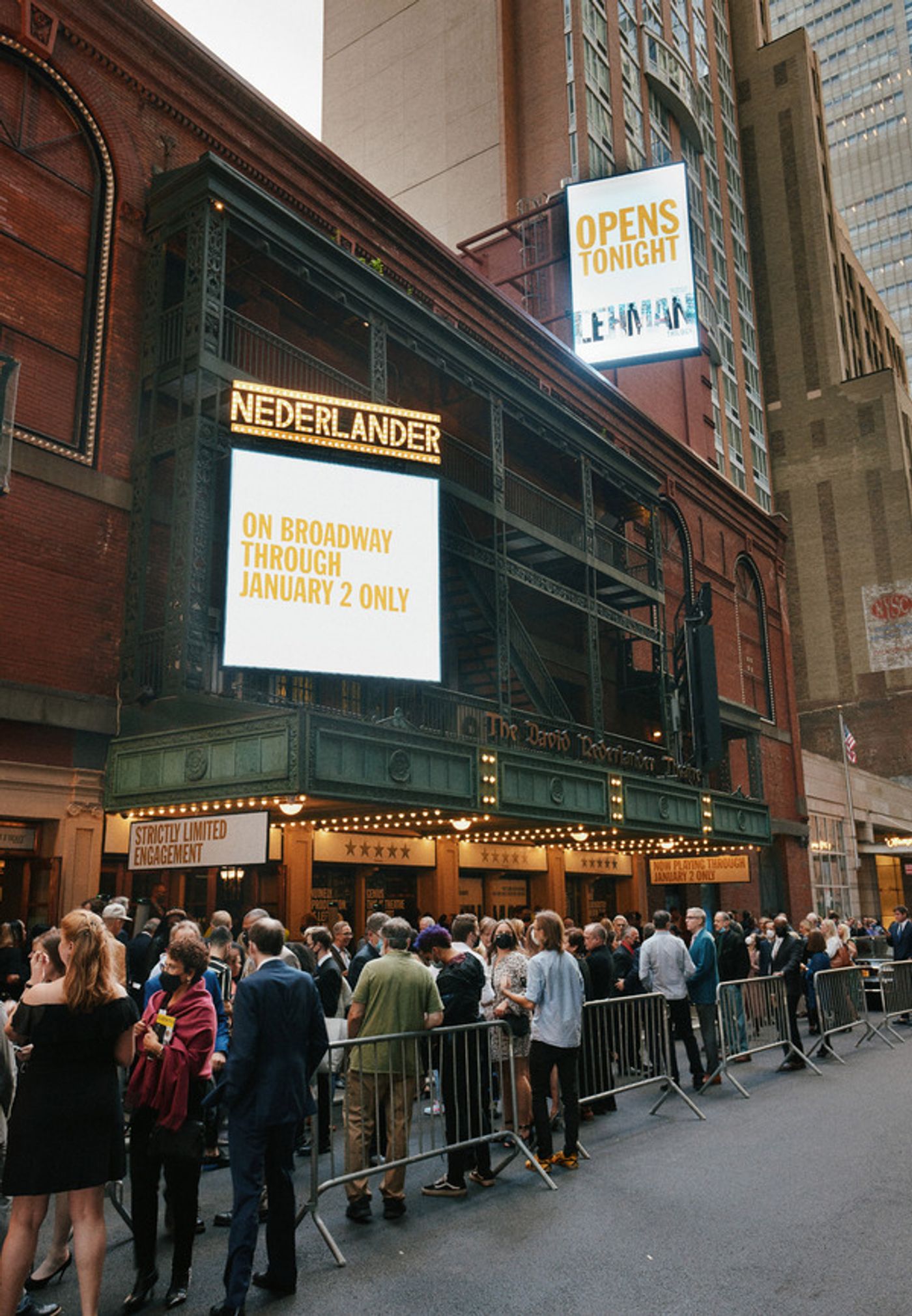 Photos: THE LEHMAN TRILOGY Officially Opens on Broadway! Photos: THE LEHMAN TRILOGY Officially Opens on Broadway! Image