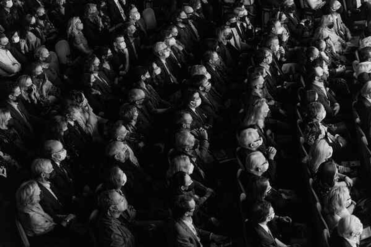 Audience at Photos: THE LEHMAN TRILOGY Officially Opens on Broadway!