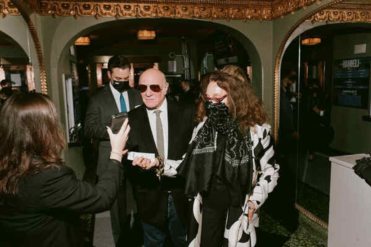 Barry Diller, Diane Von Furstenberg at 