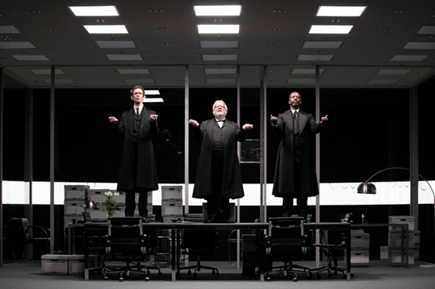 Photos: First Look at THE LEHMAN TRILOGY on Broadway!  Image