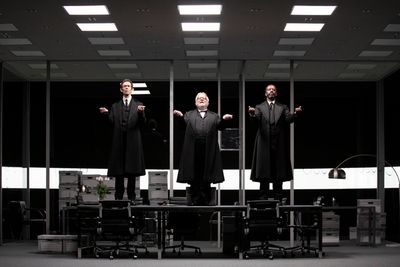 Adam Godley, Simon Russell Beale and Adrian Lester Photo