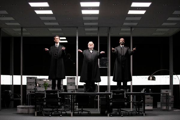 Adam Godley, Simon Russell Beale and Adrian Lester Photo