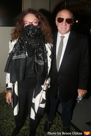 Diane von Furstenberg and Barry Diller @ BroadwayWorld Diane von Furstenberg and Barry Diller Photo