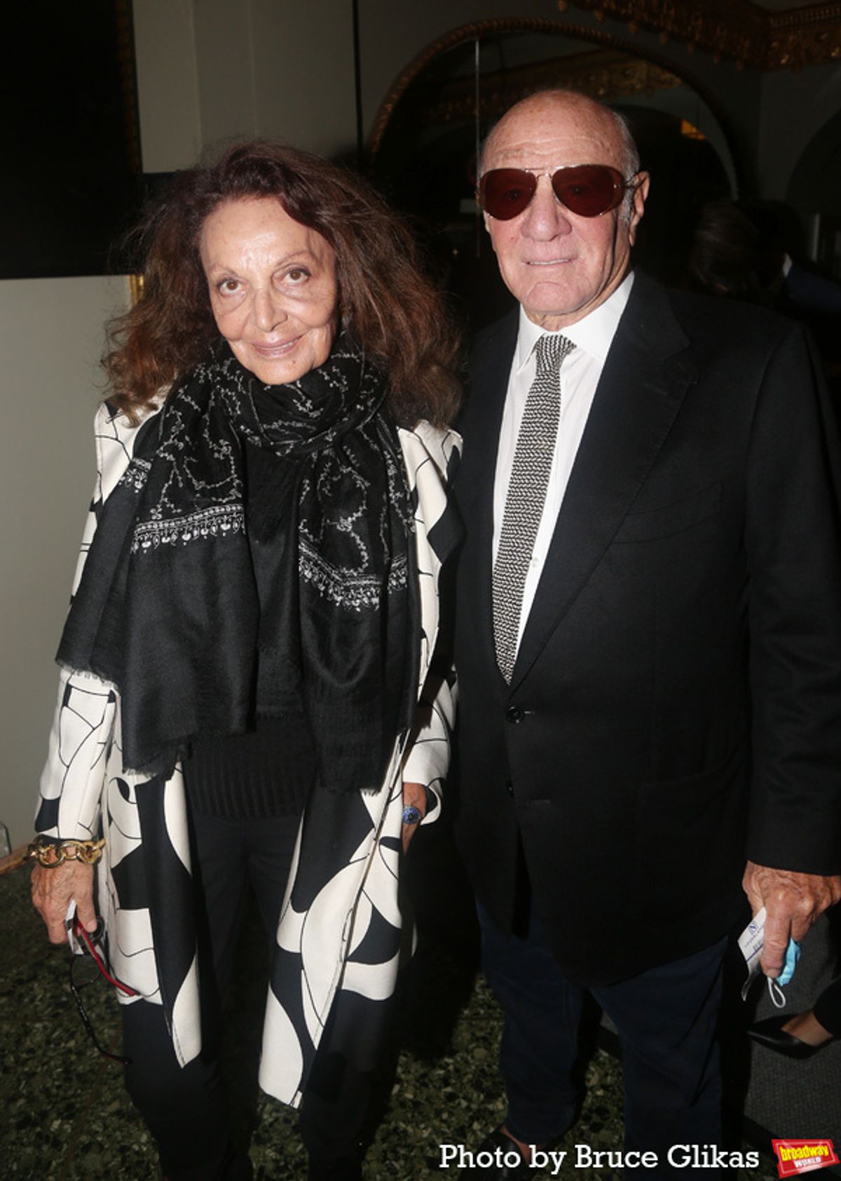 Diane von Furstenberg and Barry Diller at 