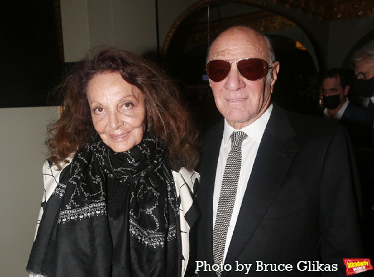Diane von Furstenberg and Barry Diller at 