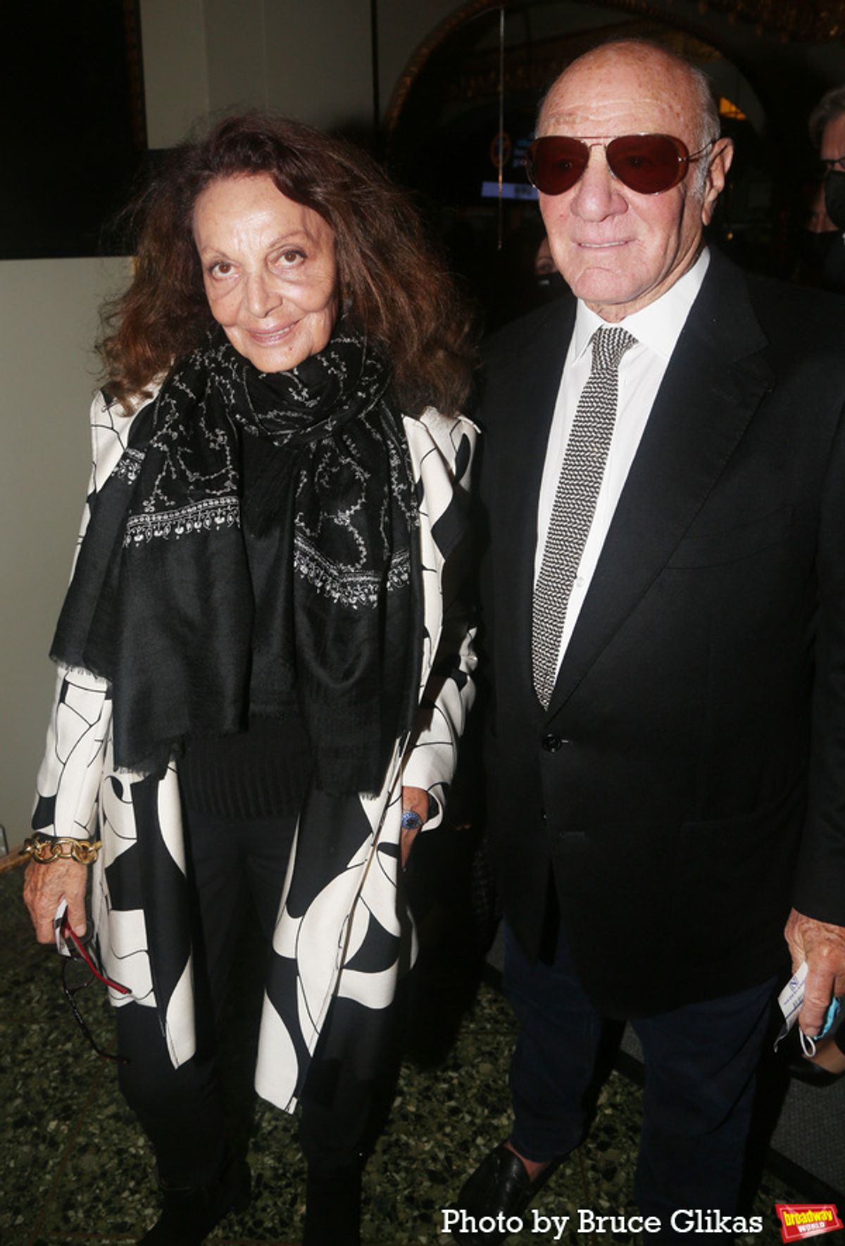 Diane von Furstenberg and Barry Diller at 