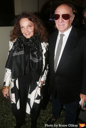 Diane von Furstenberg and Barry Diller @ BroadwayWorld Diane von Furstenberg and Barry Diller Photo
