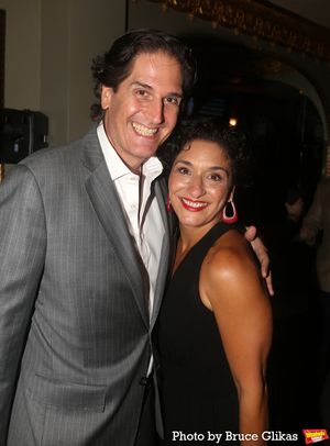 Nick Scandalios and guest @ BroadwayWorld Nick Scandalios and guest Photo