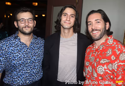 Perry Dubin, Gideon Glick and Zachary Prince Photo
