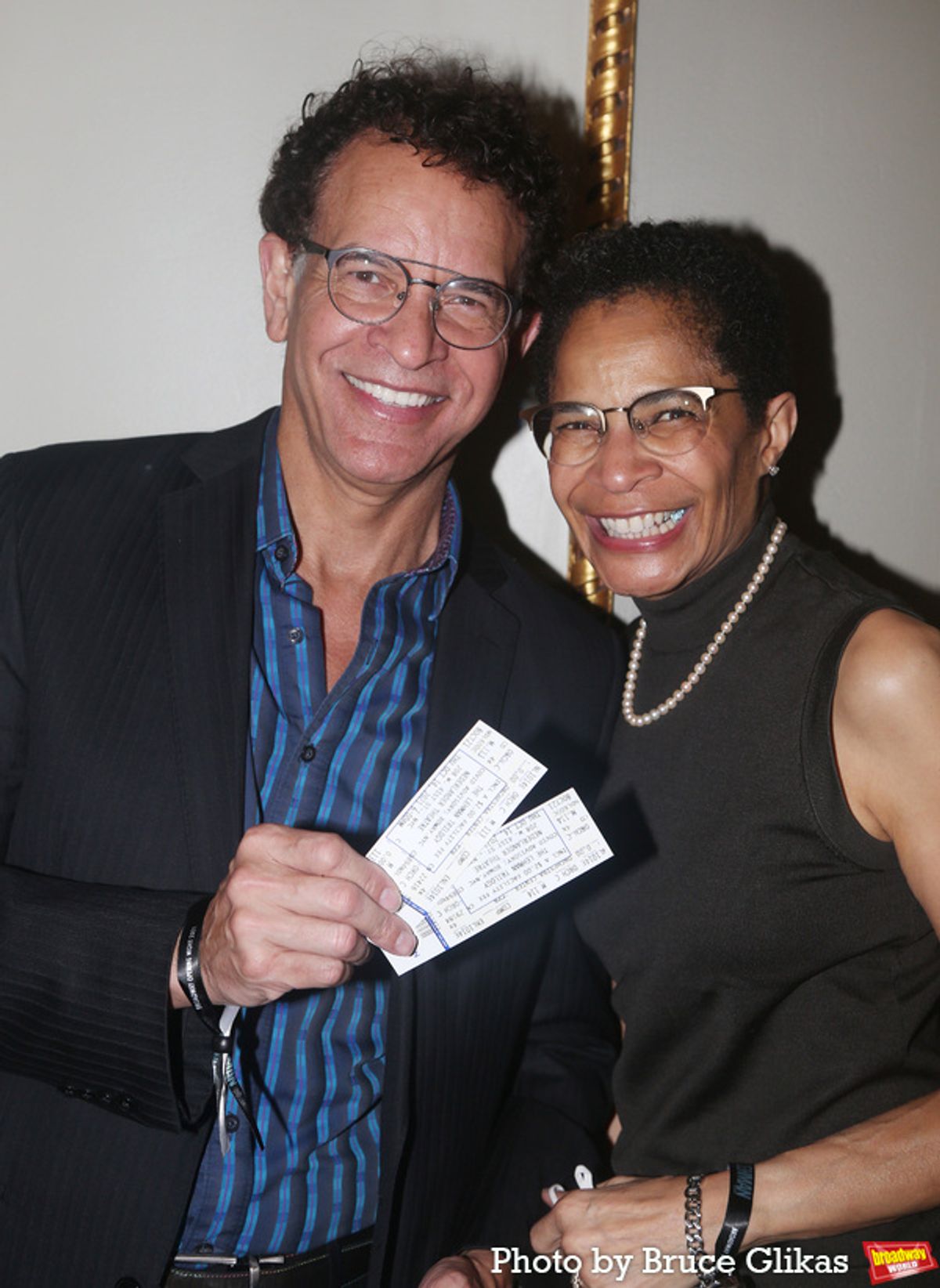 Brian Stokes Mitchell and Allyson Tucker at 