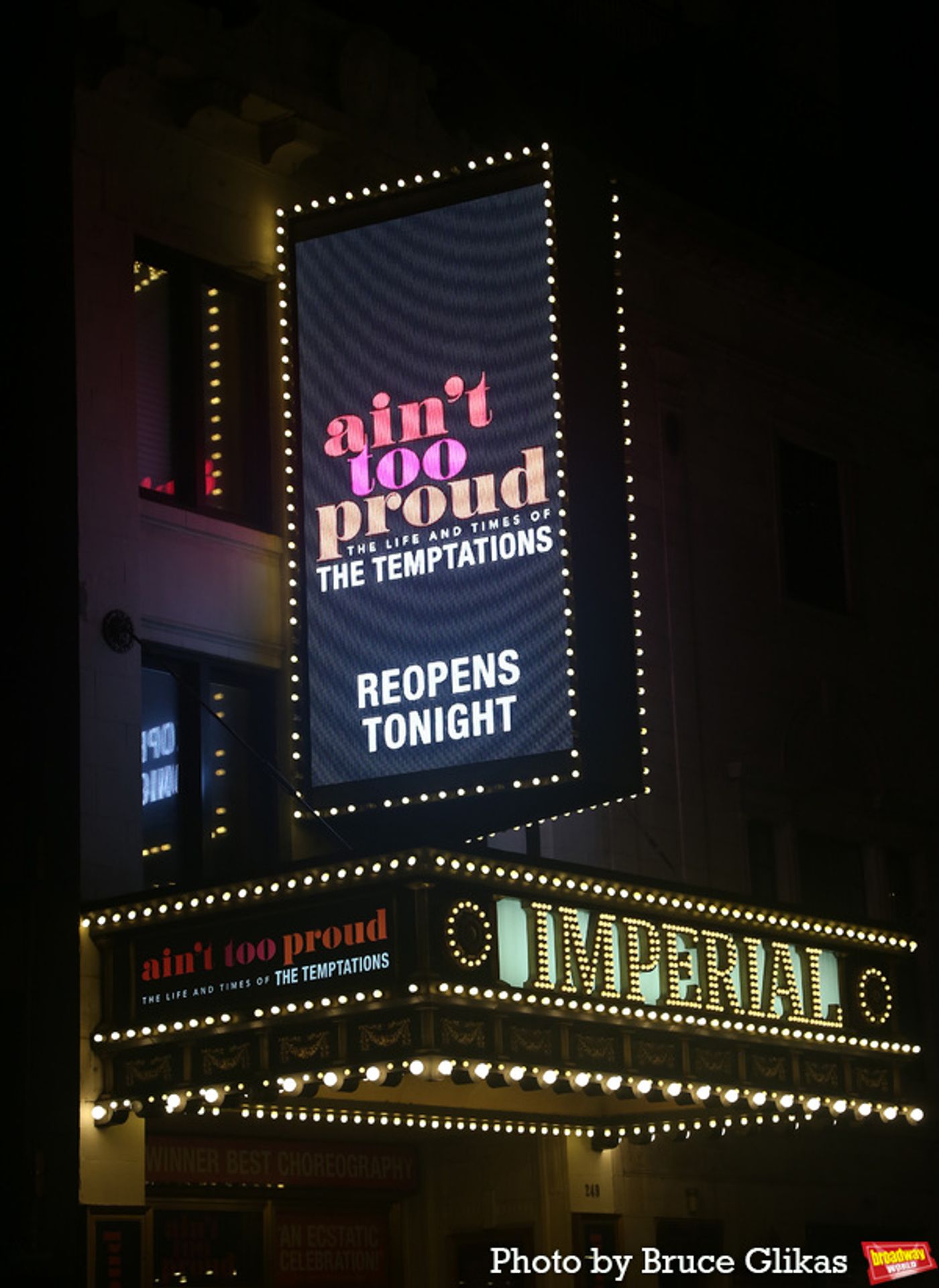Photos: AIN'T TOO PROUD Re-Opens on Broadway; Go Inside the Big Night! Photos: AIN'T TOO PROUD Re-Opens on Broadway; Go Inside the Big Night! Image