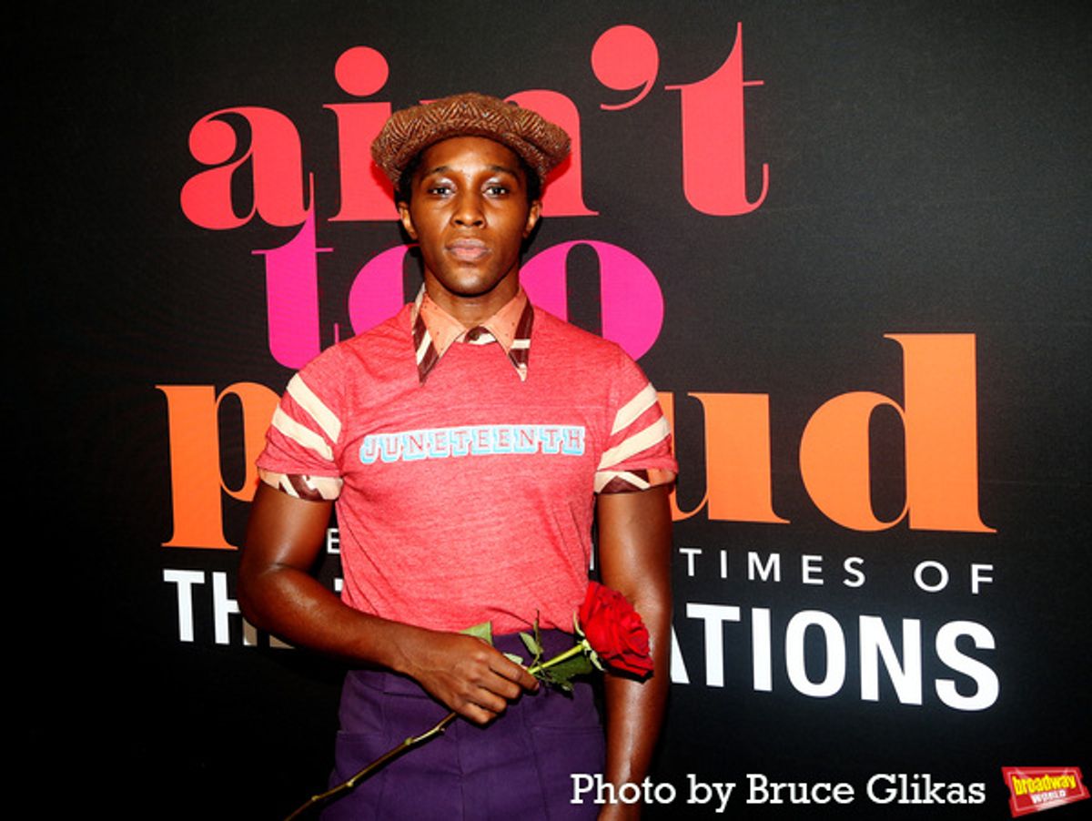 Jarvis B Manning Jr. at Photos: AIN'T TOO PROUD Re-Opens on Broadway; Go Inside the Big Night!