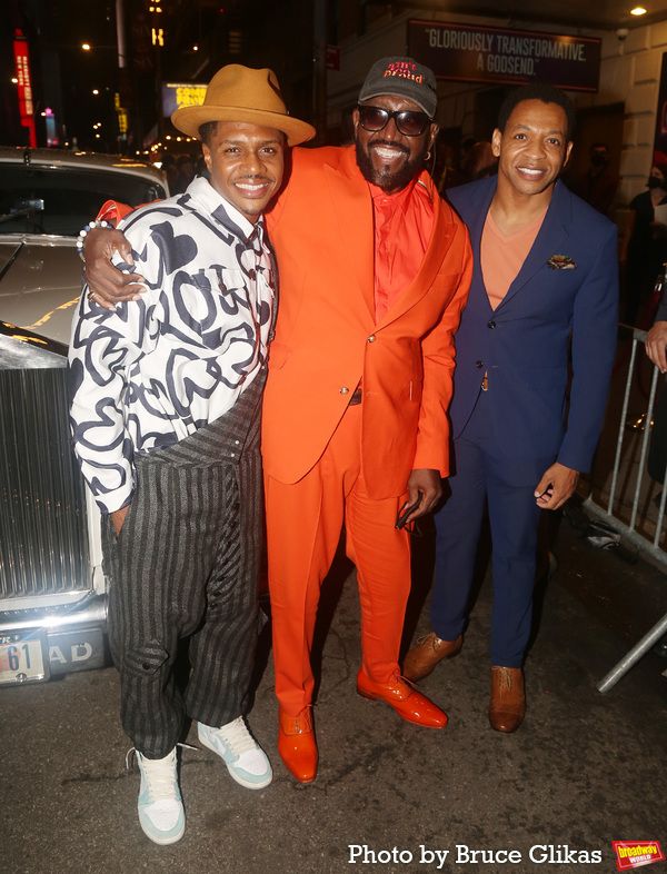 Ephraim Sykes, Otis Williams and Derrick Baskin Photo