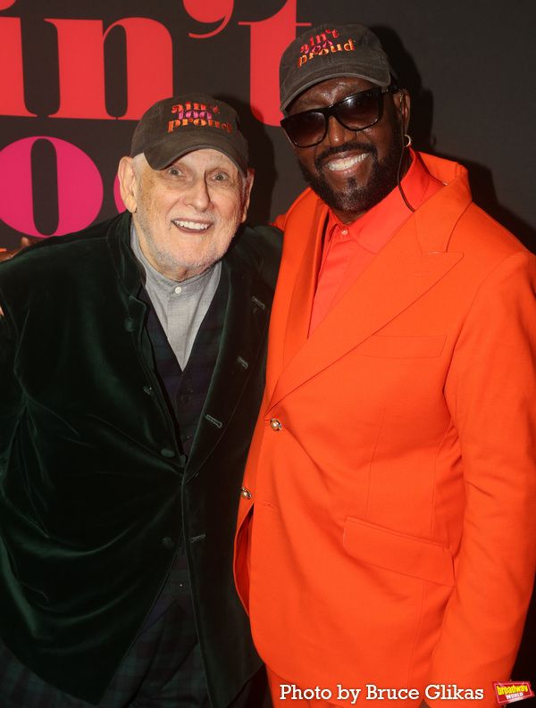 Shelly Berger and Otis Williams Photo