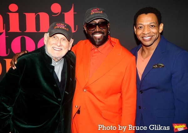 Shelly Berger, Otis Williams and Derrick Baskin Photo