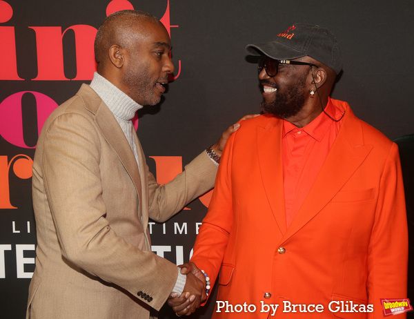 Mike Jackson and Otis Williams Photo