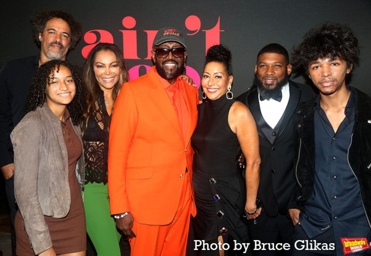 Otis Williams and family at 