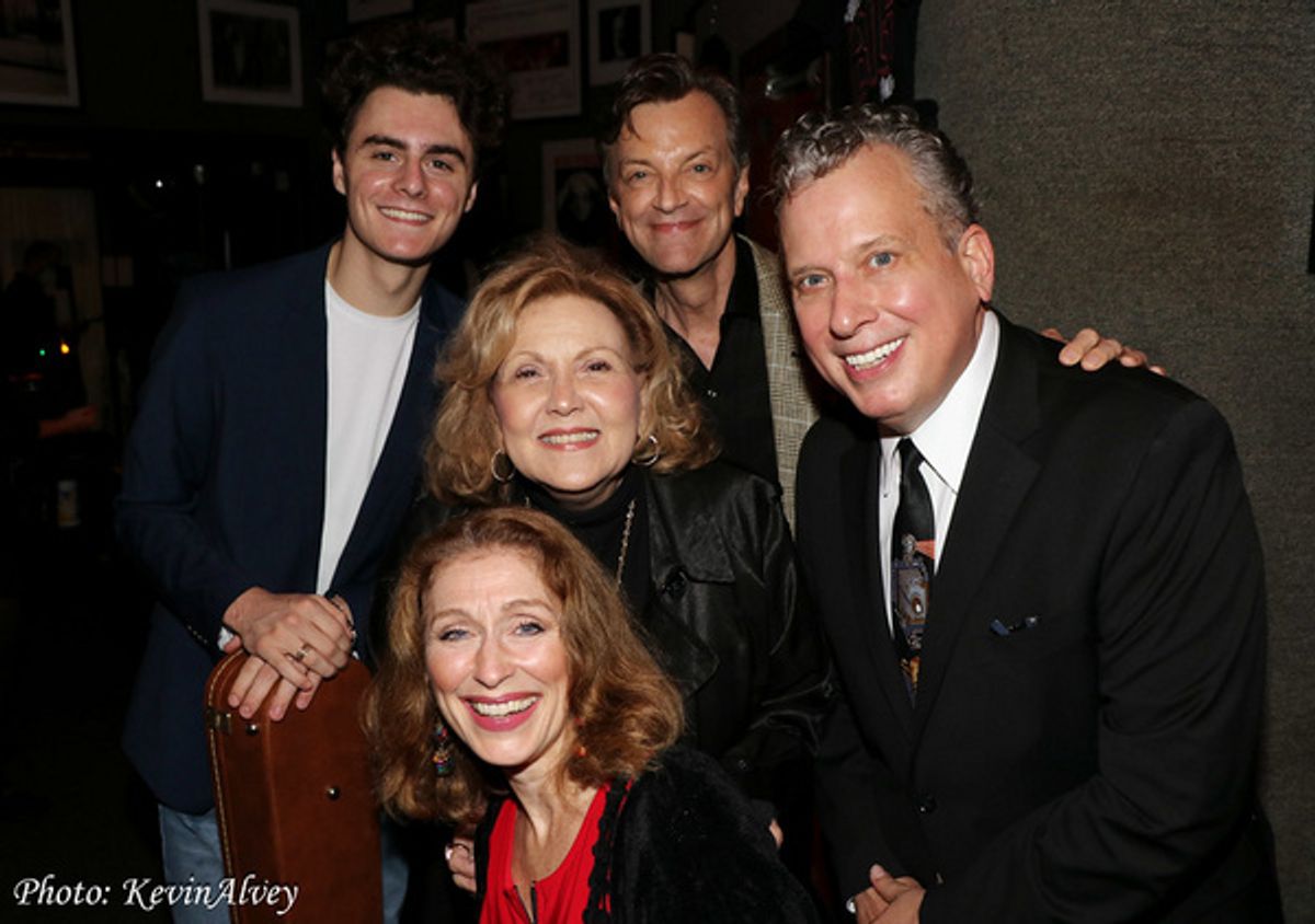 Kyle Clark, Jim Caruso, Brenda Vaccaro, Billy Stritch, Ann Kittredge at 