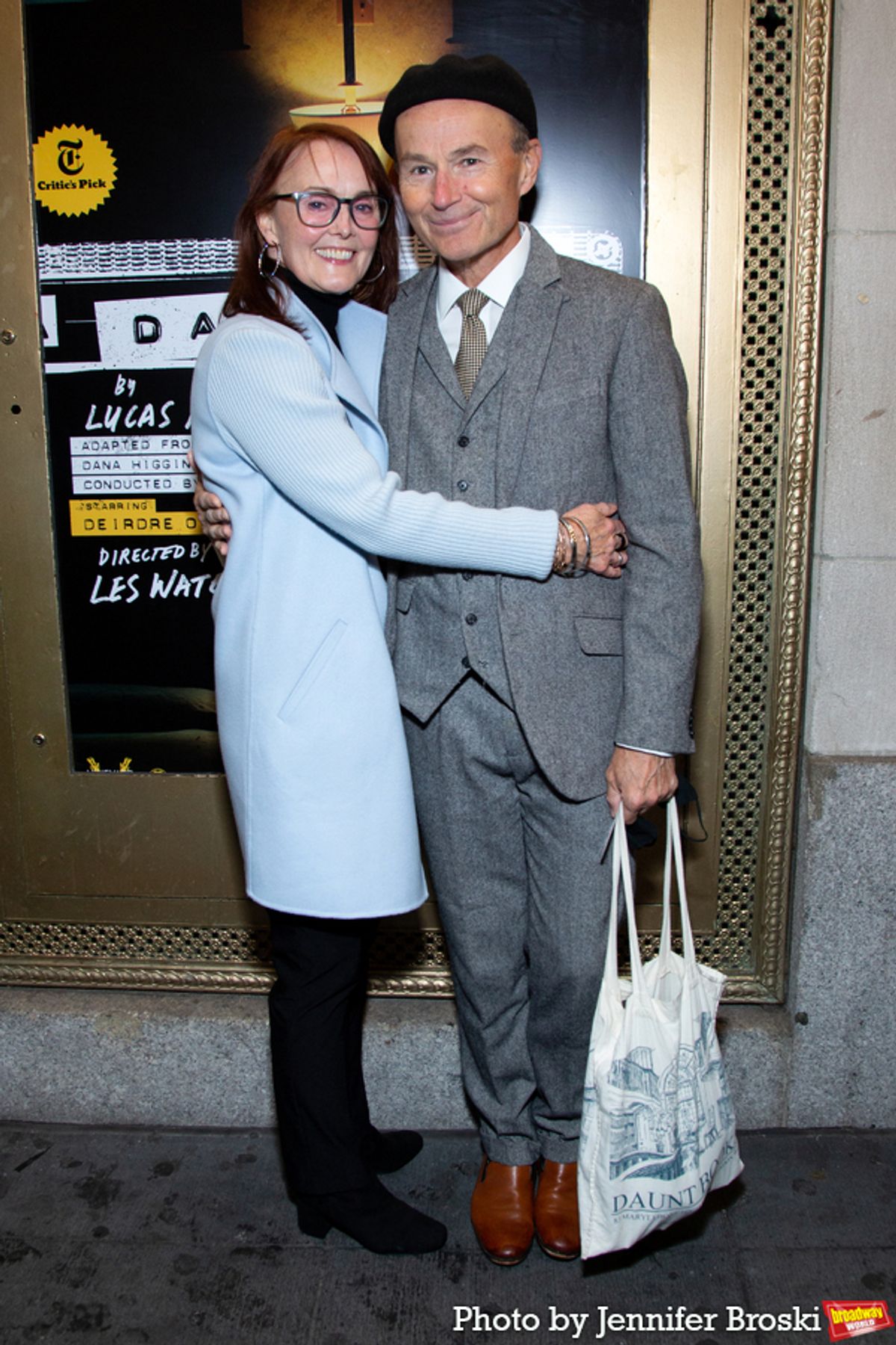 Laura Innes, Henry Stram at 