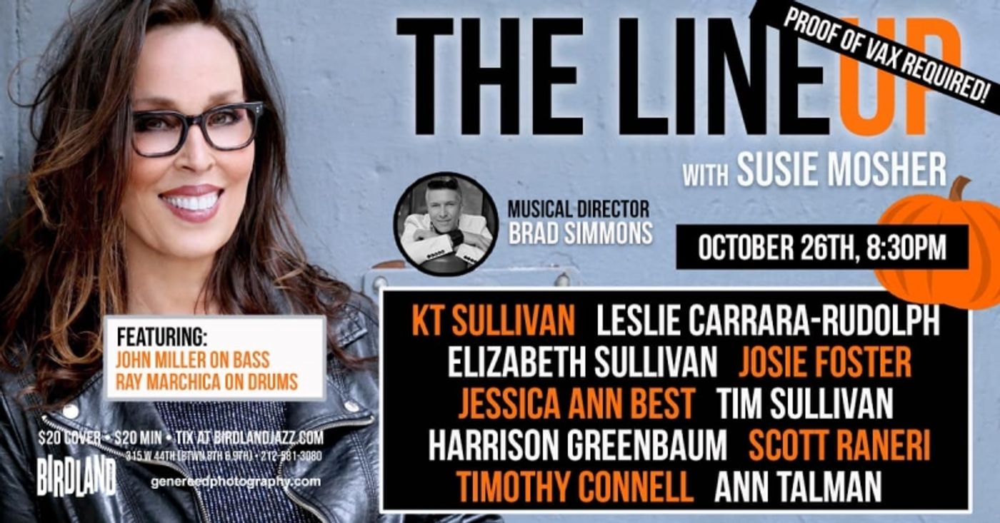 Photo Flash: October 19th THE LINEUP WITH SUSIE MOSHER at Birdland Theater Photo'd by Stewart Green Photo Flash: October 19th THE LINEUP WITH SUSIE MOSHER at Birdland Theater Photo'd by Stewart Green Image