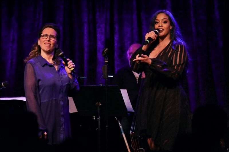 Photo Flash: Stewart Green Photographs Marilu Henner and More at October 12th THE LINEUP WITH SUSIE MOSHER at Birdland Theater  Image