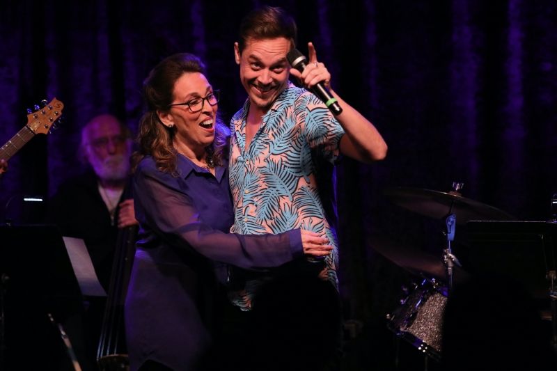 Photo Flash: Stewart Green Photographs Marilu Henner and More at October 12th THE LINEUP WITH SUSIE MOSHER at Birdland Theater  Image