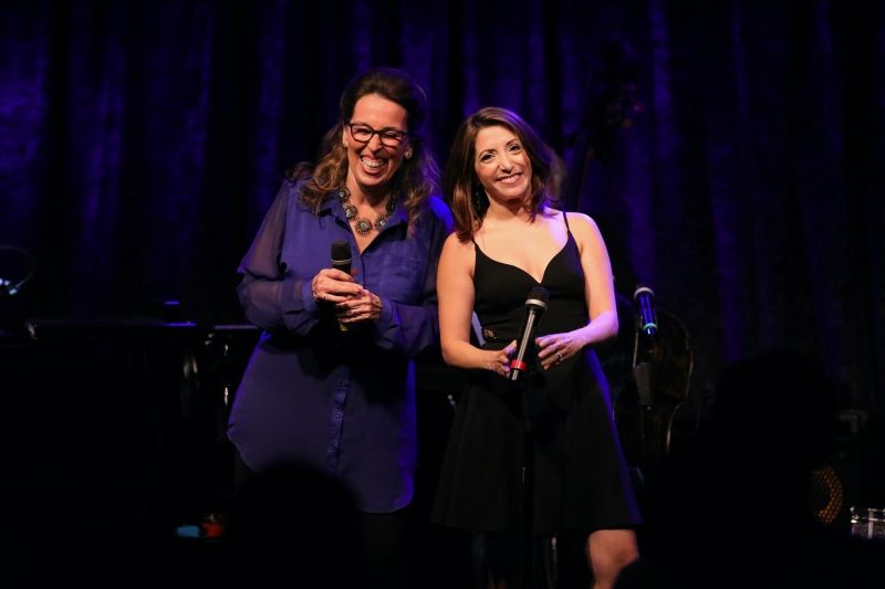 Photo Flash: Stewart Green Photographs Marilu Henner and More at October 12th THE LINEUP WITH SUSIE MOSHER at Birdland Theater  Image
