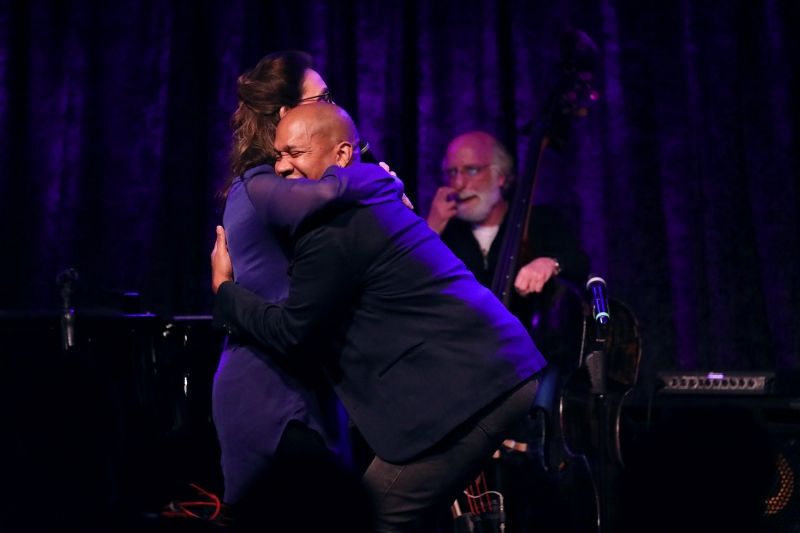 Photo Flash: Stewart Green Photographs Marilu Henner and More at October 12th THE LINEUP WITH SUSIE MOSHER at Birdland Theater  Image