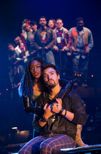 The Company of the RENT 25th Anniversary Farewell Tour Photo