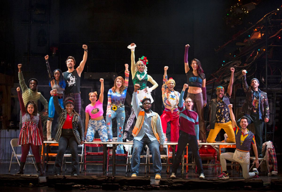 The Company of the RENT 25th Anniversary Farewell Tour at Photos: Get A First Look At The New Cast Of RENT On Tour