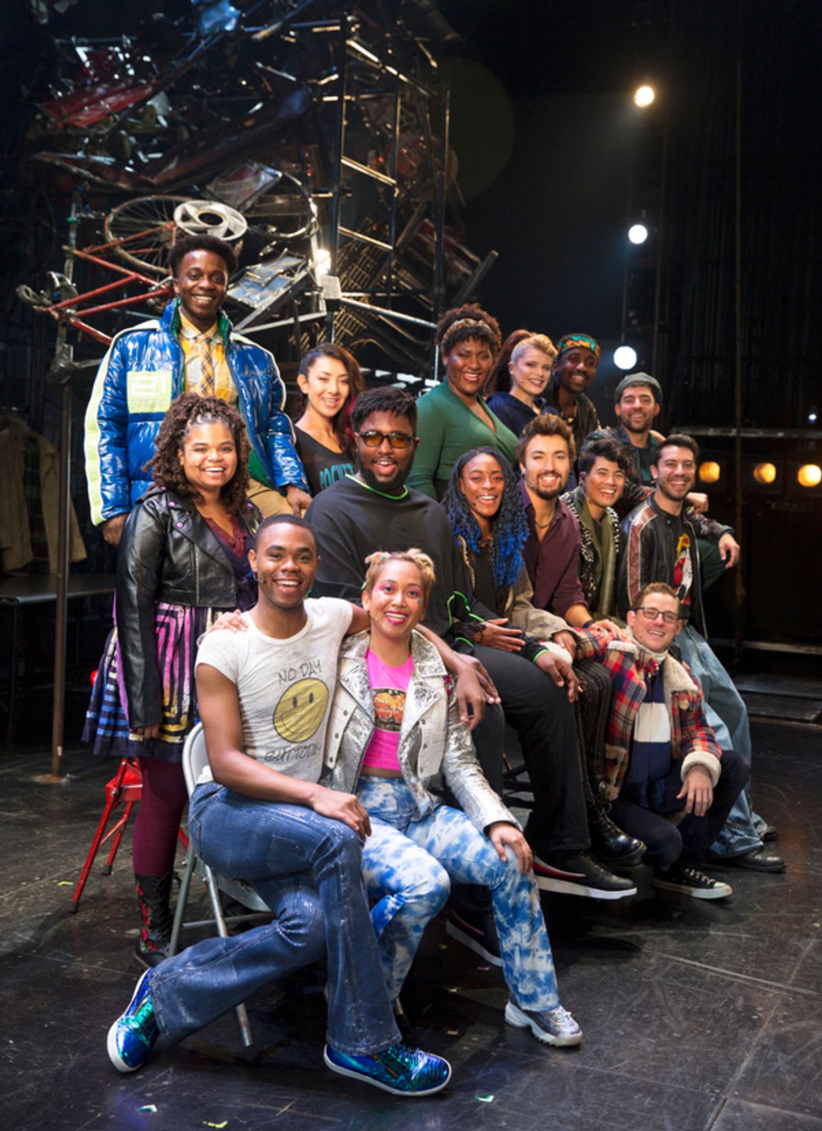 The Company of the RENT 25th Anniversary Farewell Tour at Photos: Get A First Look At The New Cast Of RENT On Tour