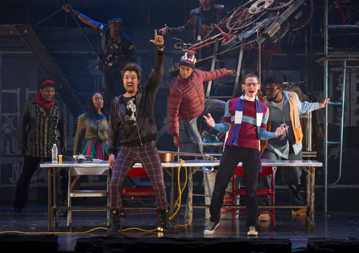 The Company of the RENT 25th Anniversary Farewell Tour at Photos: Get A First Look At The New Cast Of RENT On Tour