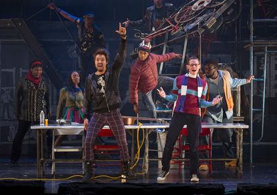 The Company of the RENT 25th Anniversary Farewell Tour Photo