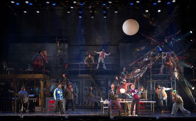 The Company of the RENT 25th Anniversary Farewell Tour Photo