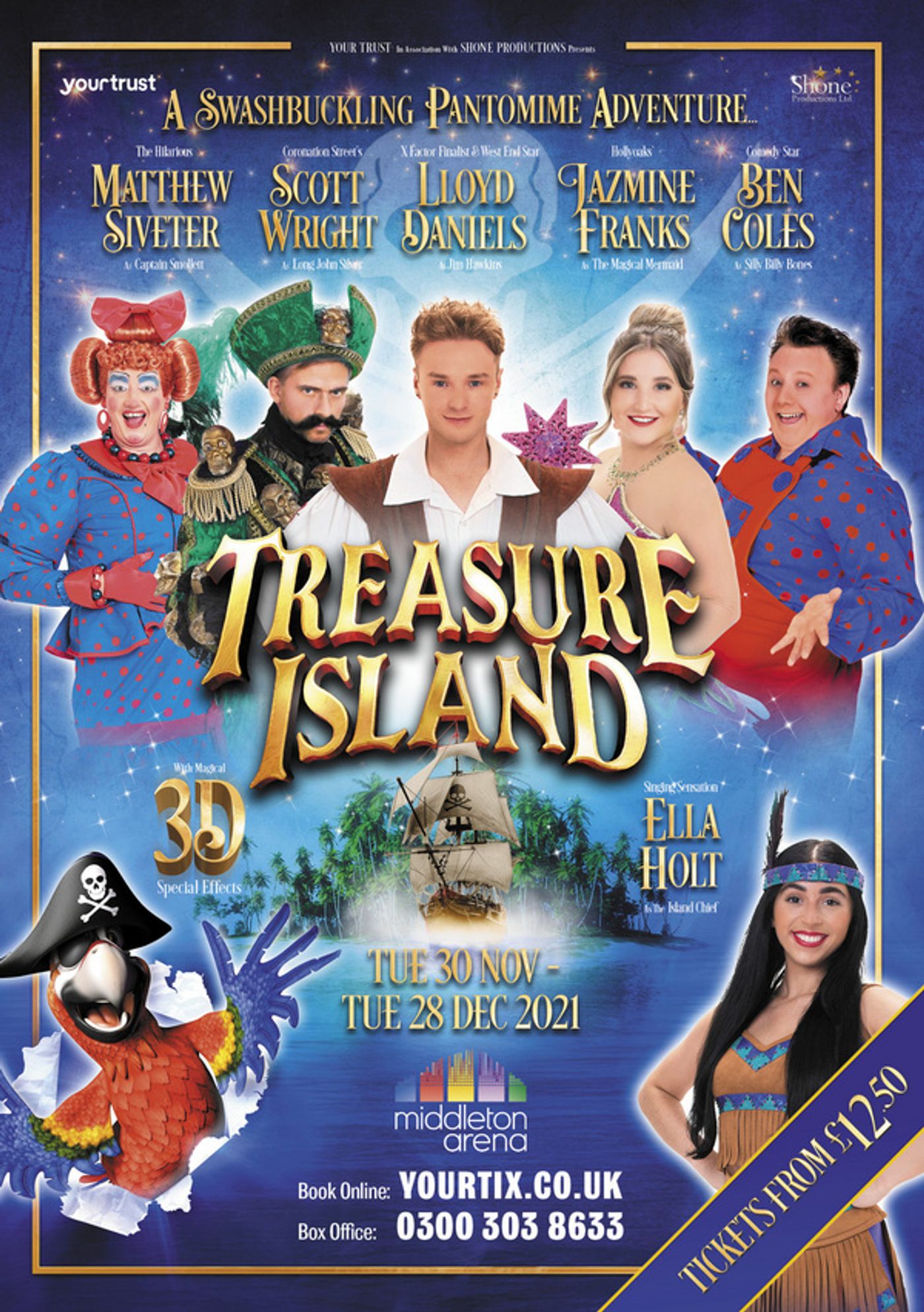 Photos: TREASURE ISLAND A Swashbuckling Pantomime Adventure Panto Is Back With An All-Star Cast!  Image