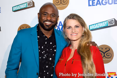 Wayne Brady, Bonnie Comley Photo