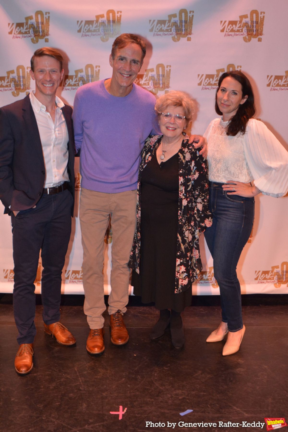 Jeff Kready, Howard McGillin, Anita Gillette and Poppy Goodeve at 