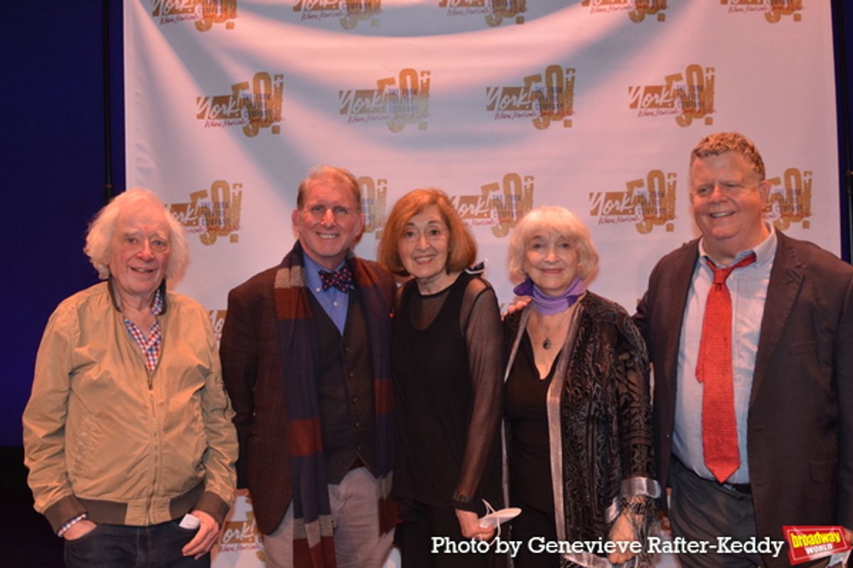 Austin Pendleton, Evans Haile (Executive Director), Nancy Ford, Mimi Turque and James Morgan (Producing Artistic Director) at 