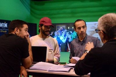 Iván Macías, José Romero, Federico Barrios y Félix Amador. Photo
