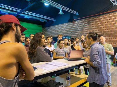 Federico Barrios dirige el musical. Photo