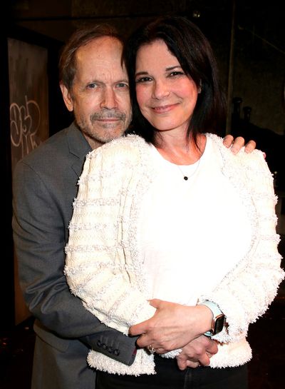 Terri Garber and husband William Roudebush (director)  Photo