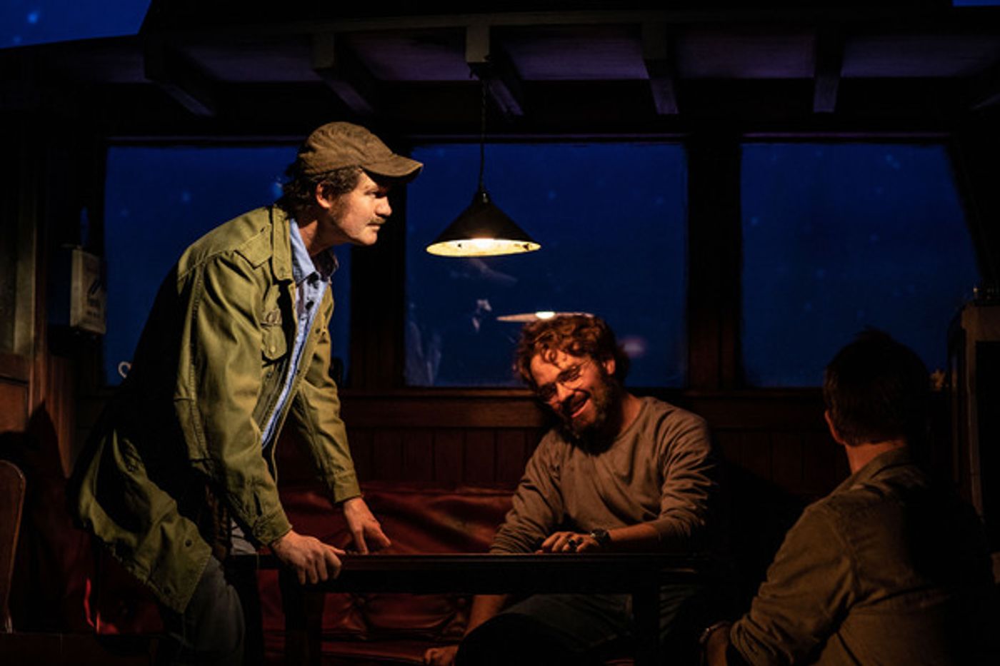 Photos: See Ian Shaw, Demetri Goritsas & Liam Murray Scott in THE SHARK IS BROKEN at the Ambassadors Theatre  Image