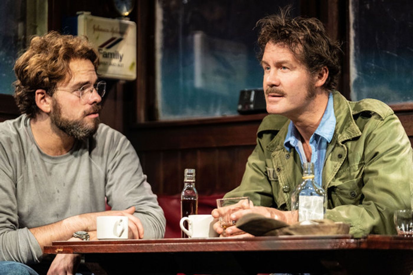 Photos: See Ian Shaw, Demetri Goritsas & Liam Murray Scott in THE SHARK IS BROKEN at the Ambassadors Theatre  Image