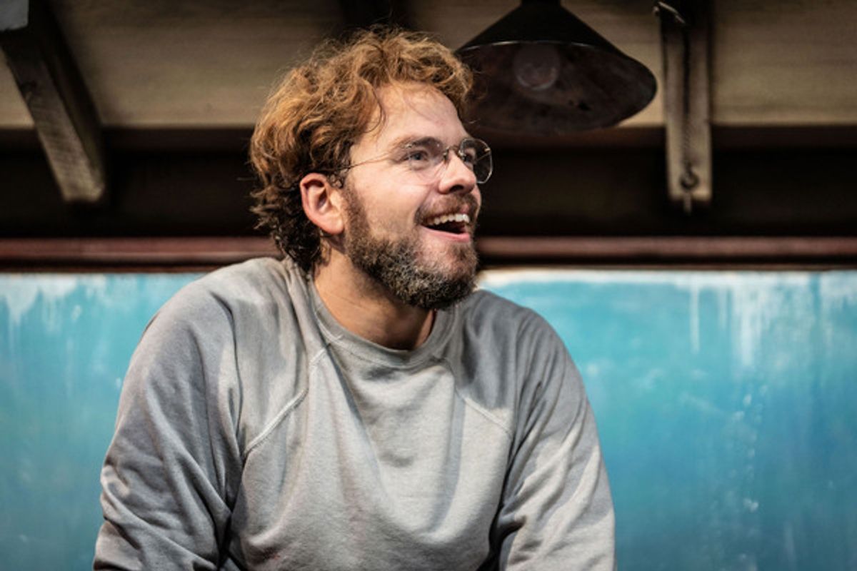 Liam Murray Scott at Photos: See Ian Shaw, Demetri Goritsas & Liam Murray Scott in THE SHARK IS BROKEN at the Ambassadors Theatre