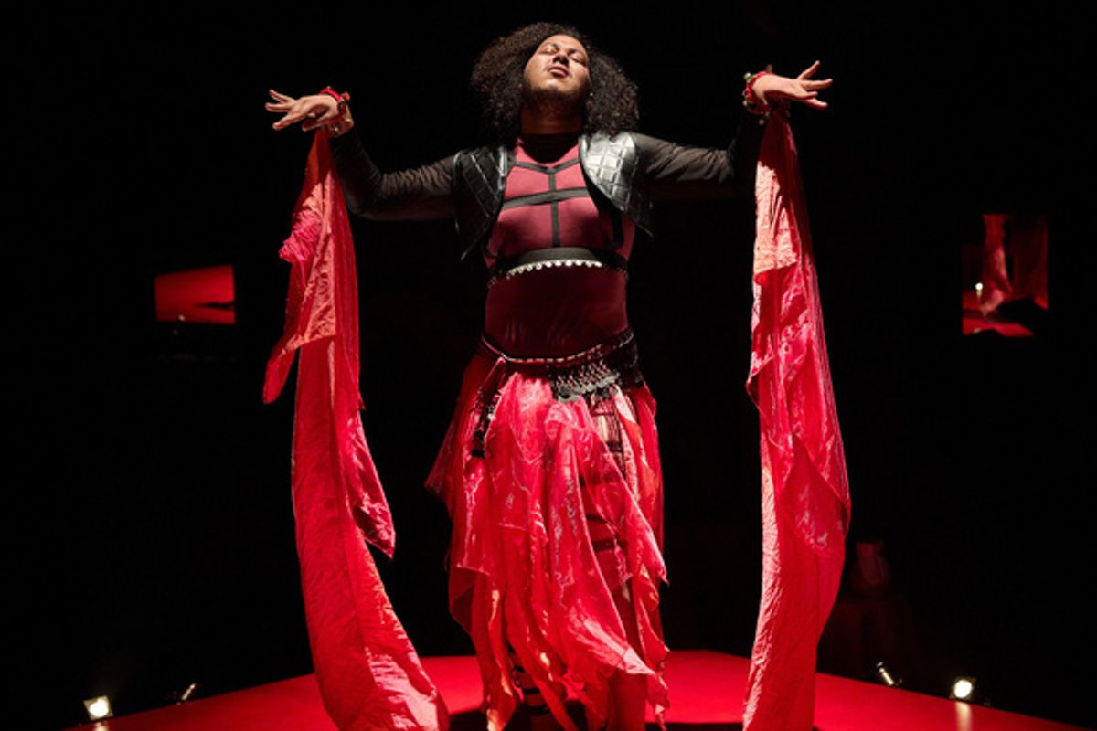 Radical Reinventions: The Love Thief - Rahim El Habachi at Photos: Go Inside BACK IN PLAY - A Festival Of Radically Reinvented Classic Plays And Stand-up Comedy