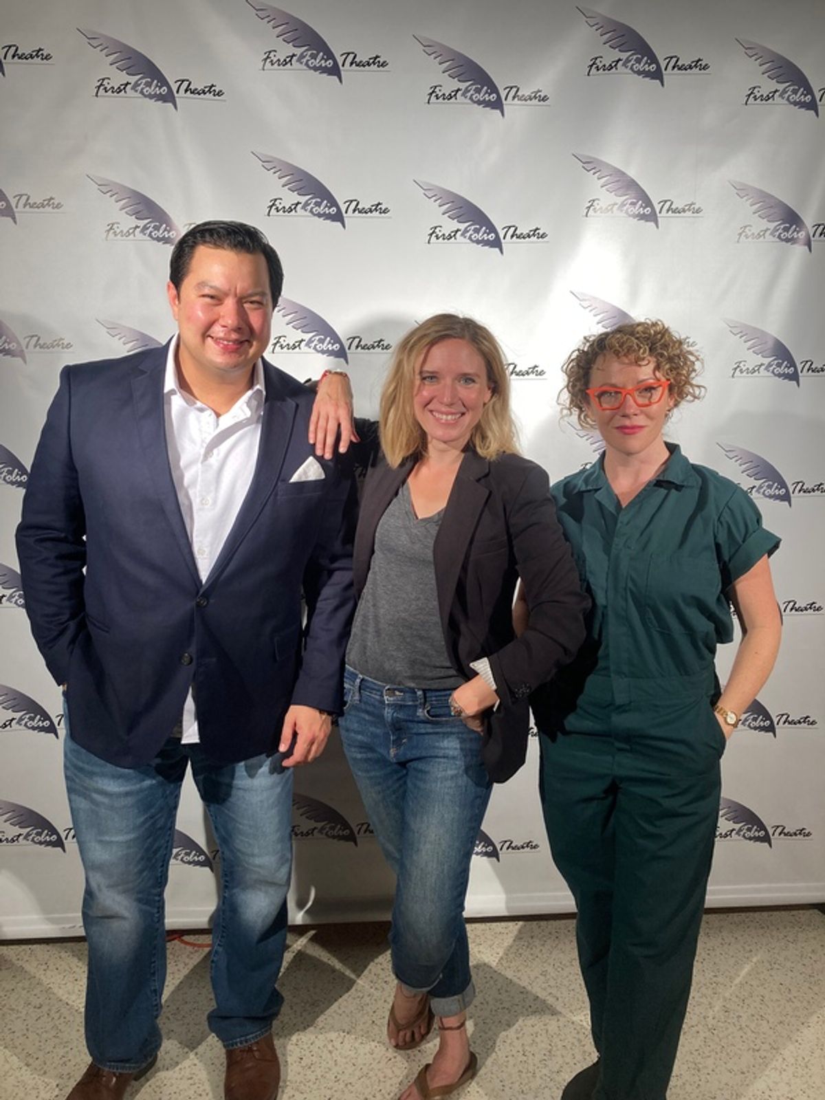 Peter Sipla, Heather Chrisler, Courtney Abbott at 