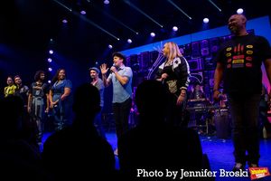 Chris Sullivan, Andrew Bancroft, Daveed Diggs, Aneesa Folds, Lin-Manuel Miranda, Anthony Veneziale, Kaila Mullady, James Monroe Iglehart @ BroadwayWorld Chris Sullivan, Andrew Bancroft, Daveed Diggs, Aneesa Folds, Lin-Manuel Miranda, Anth Photo