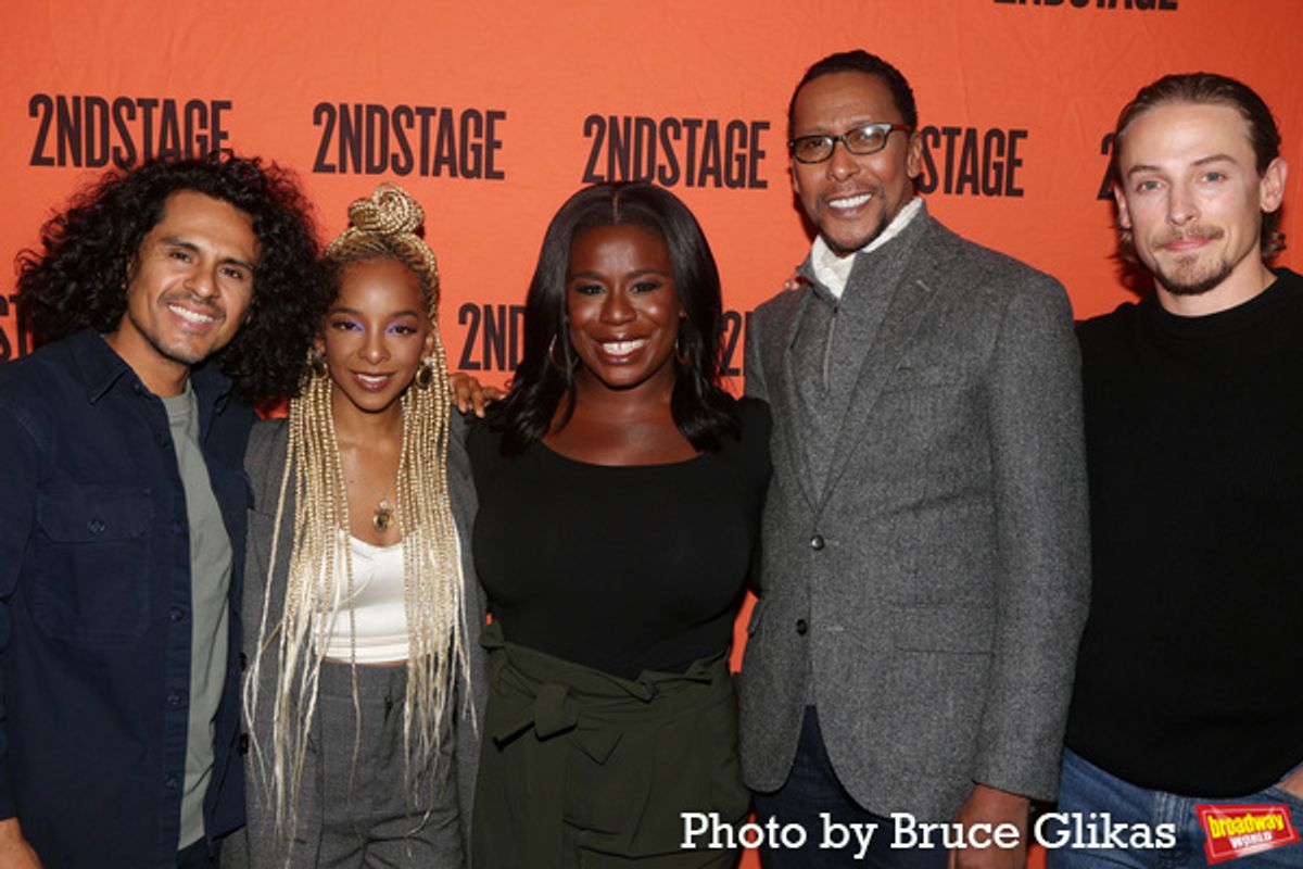 Reza Salazar, Kara Young, Uzo Aduba, Ron Cephas Jones and Edmund Donovan  at 