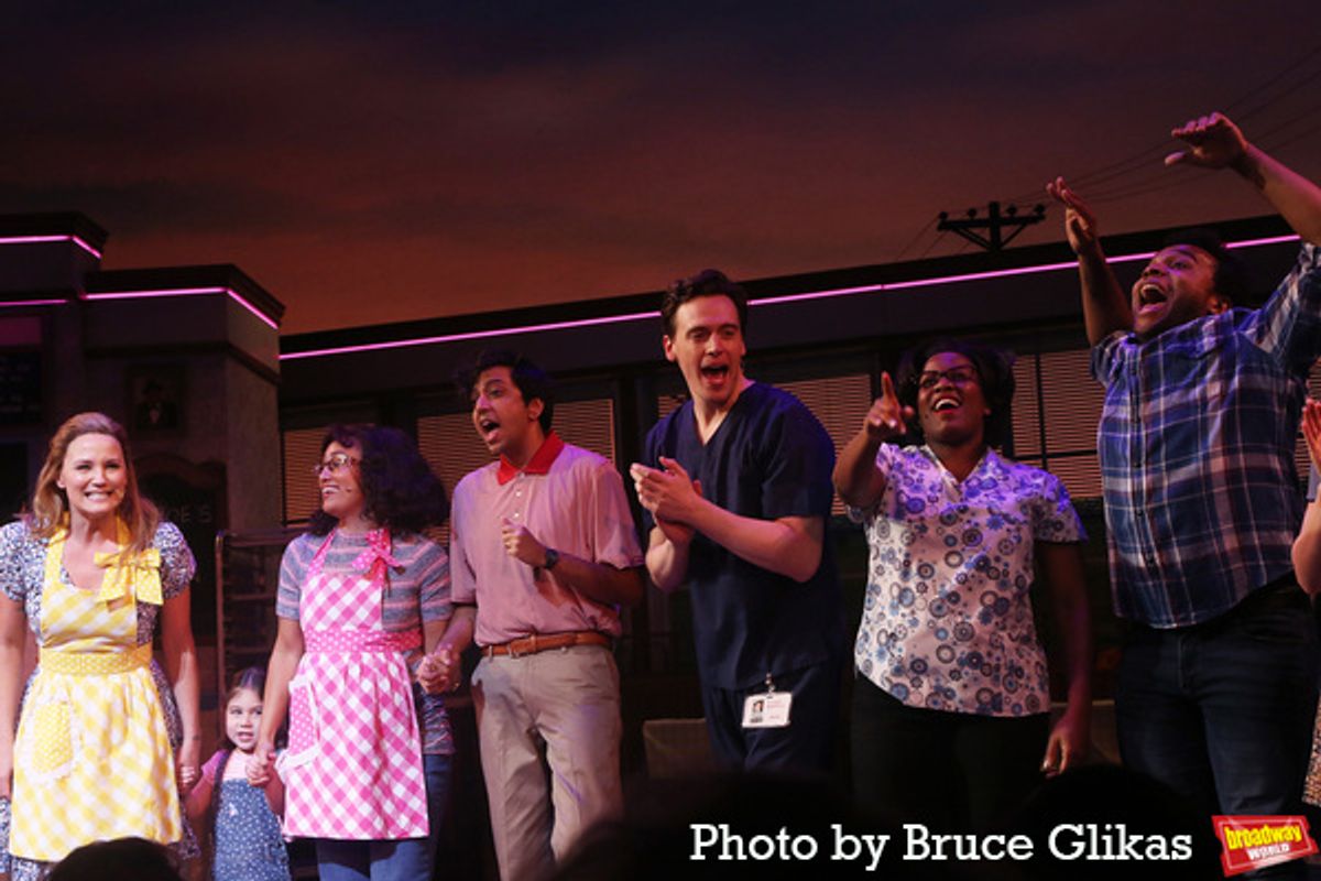 Jennifer Nettles, Charlotte Surak, Ashley Blanchet, Nik Dodani, Erich Bergen and Cast  at 