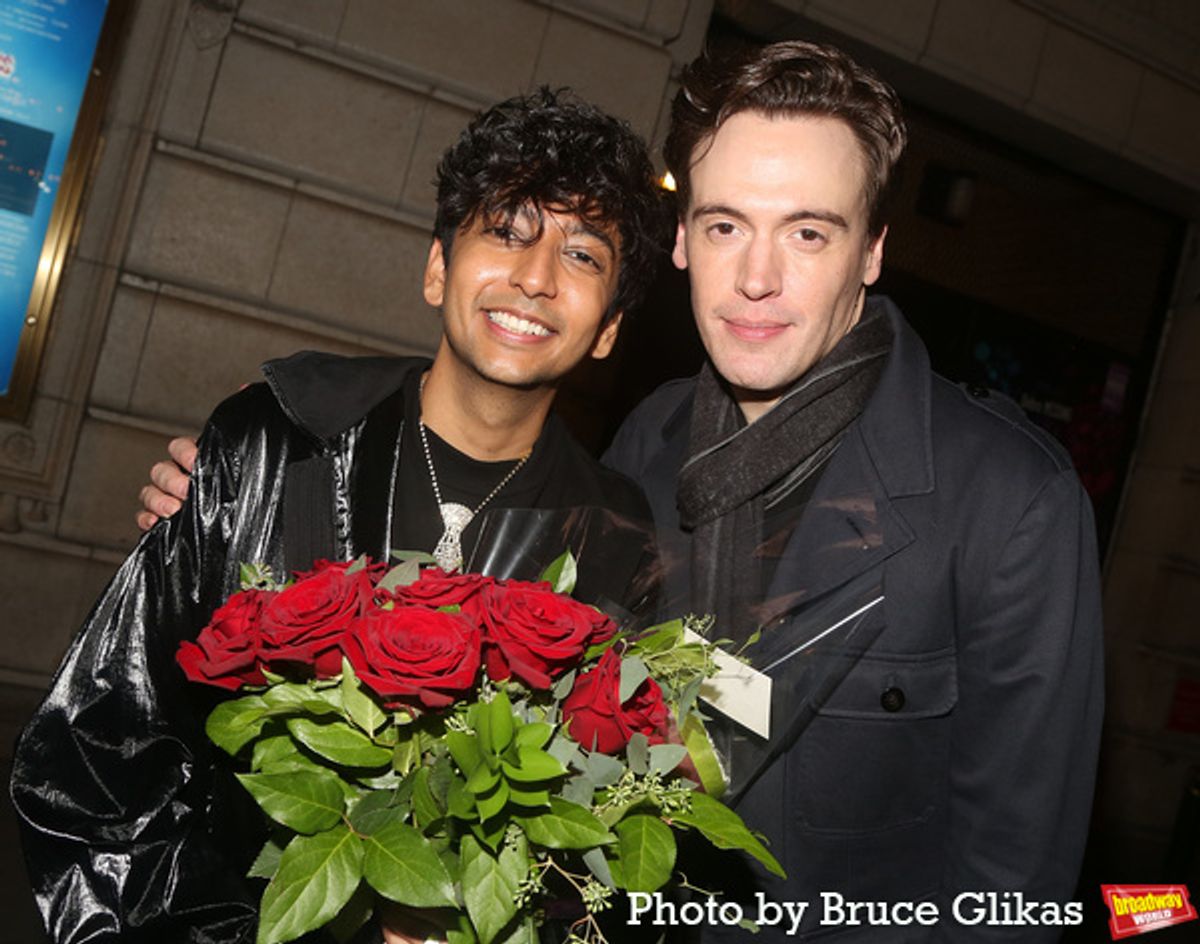 Nik Dodani and Erich Bergen at 